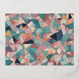 Crie seu próprio convite de folha de 10,8 cm x 14,