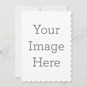 Crie seu próprio convite escalado de 5" x 7"