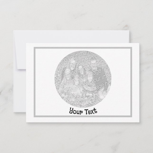 Crie Seu Próprio Convite Infantil (Frente)