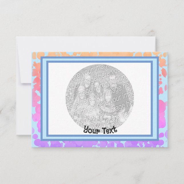 Crie seu próprio convite para aniversários de cria (Frente)