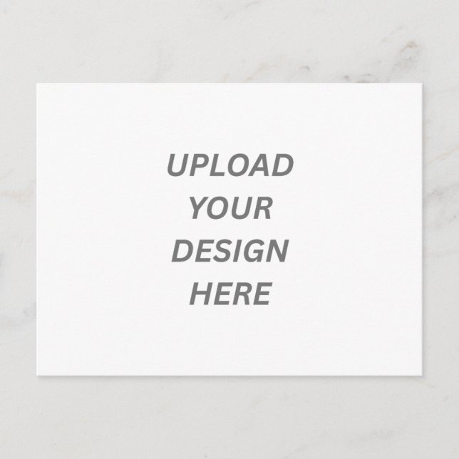 Crie seu próprio convite para cartão postal de des (Frente)