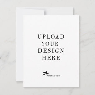 Crie seu próprio convite para retratos 4.25x5.5