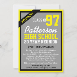 Crie seu próprio convite para Reunião de Classe