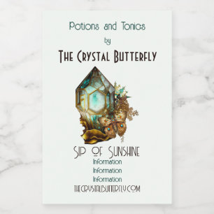 Crie Seu Próprio Cristal De Borboleta Steampunk