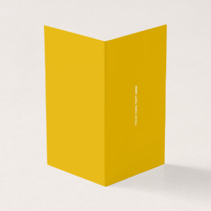 Crie Seu Próprio Design Amarelo Personalizado
