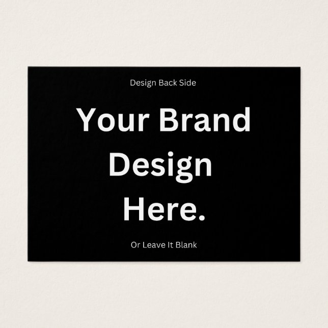 Crie seu próprio Design e Cartão de visita (Frente)