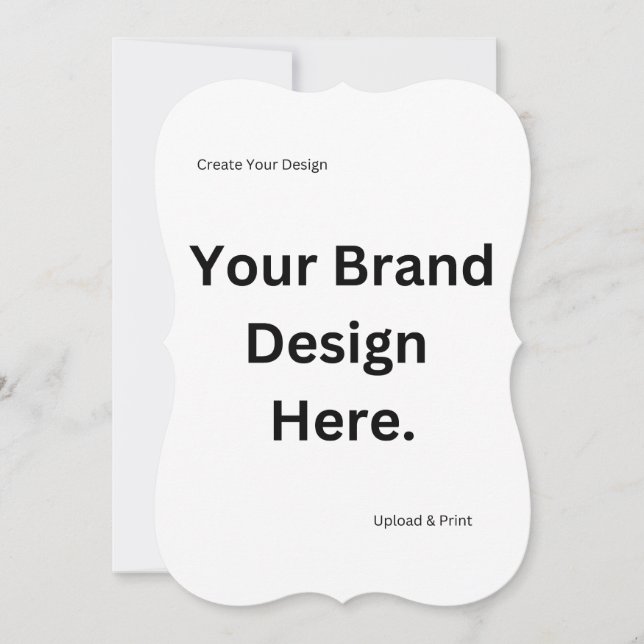 Crie seu próprio Design e Impressão (Frente)