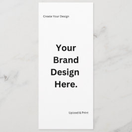 Crie Seu Próprio Design e Imprima Menu Plano