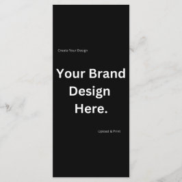 Crie Seu Próprio Design e Imprima um Menu Plano