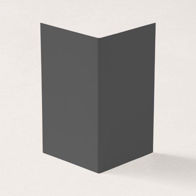 Crie seu próprio design personalizado cinza escuro (Exterior)