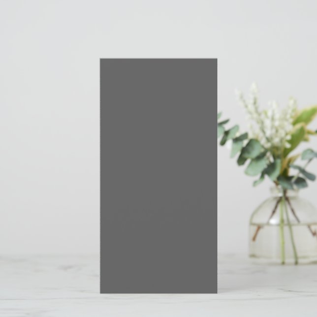 Crie seu próprio design personalizado cinza escuro (Em pé/Frente)
