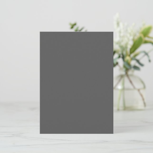 Crie seu próprio design personalizado cinza escuro (Em pé/Frente)