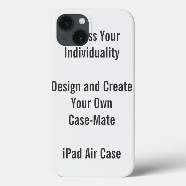Crie seu próprio gabinete de ar iPad (Case-Mate) (Verso)