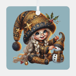 Crie seu próprio Gnomo de Natal mágico Snowman