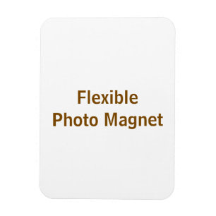 Crie seu próprio ímã de foto flexível de 3" x 4"