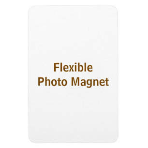 Crie seu próprio ímã de foto flexível de 4" x 6"
