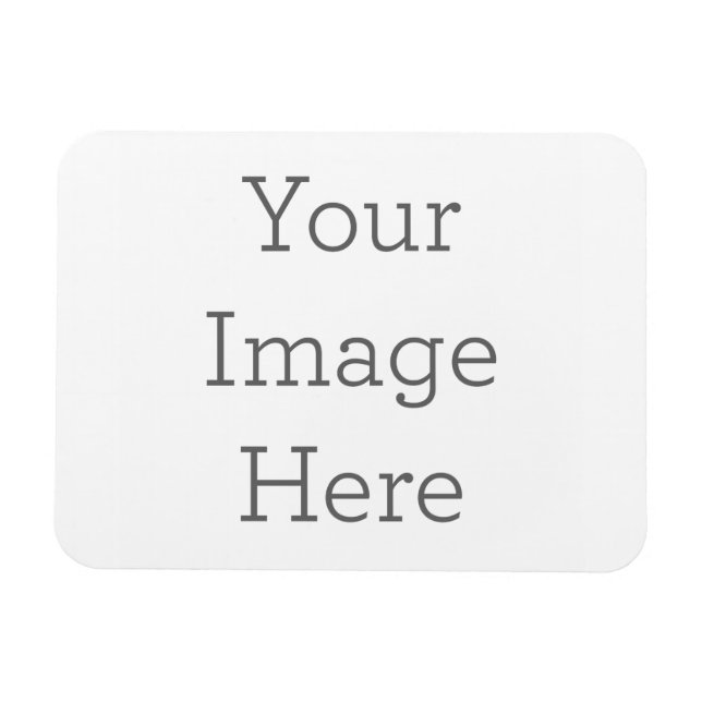 Ímã flexível 7,62 x 10,16 cm (Horizontal)