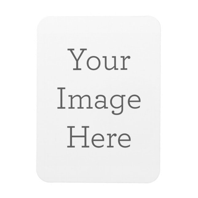 Ímã flexível 7,62 x 10,16 cm (Vertical)