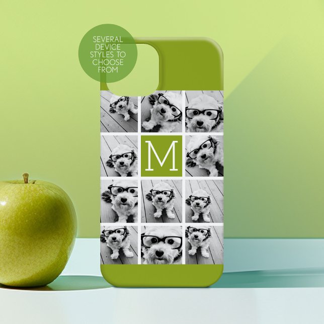 Crie seu próprio Limão de Colagem de Fotografias d (Personalized Phone Case with Custom Photos Text - Choose a Device Style)
