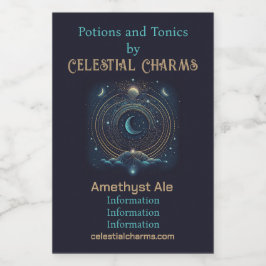 Crie seu próprio Lunar Azul e Dourado Celestial