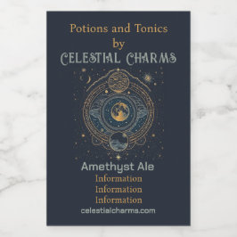 Crie seu próprio Lunar Azul e Dourado Celestial