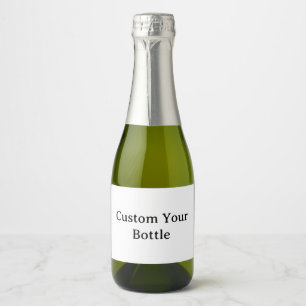 crie seu próprio Mini Vinho Espumante Personalizad