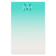 Crie Seu Próprio Monograma Ombre Personalizado