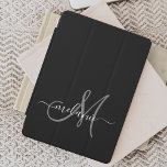 Crie Seu Próprio Monograma Personalizado E Script<br><div class="desc">Crie sua própria capa de ipad personalizada com seu nome e monograma manuscritos personalizados. Para editar este modelo de design, altere os campos de texto conforme mostrado acima. Você pode adicionar mais texto ou imagens, personalizar fontes e cores facilmente. Trate-se ou faça o presente perfeito para a família, amigos, pais...</div>