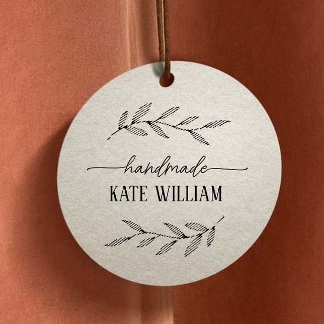 Crie seu próprio nome feito à mão Carimbo de borra (Criador carregado)