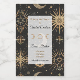 Crie seu próprio olho mágico preto e Dourado celes