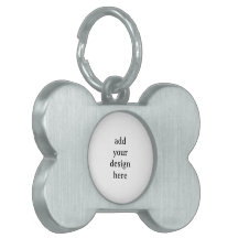 Crie seu próprio osso personalizado simples 1,5" c