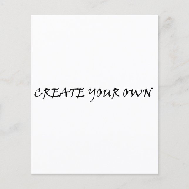 Crie seu próprio papel de folha plana (Frente)