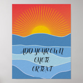 crie seu próprio poster