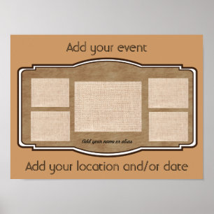 Crie seu próprio Poster