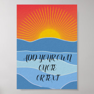 crie seu próprio poster