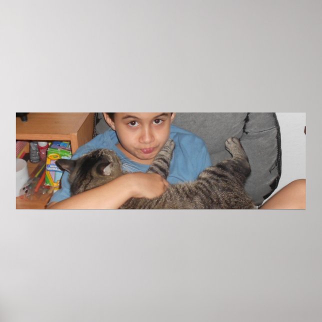 Crie seu próprio Poster de 36" x 12" (Frente)