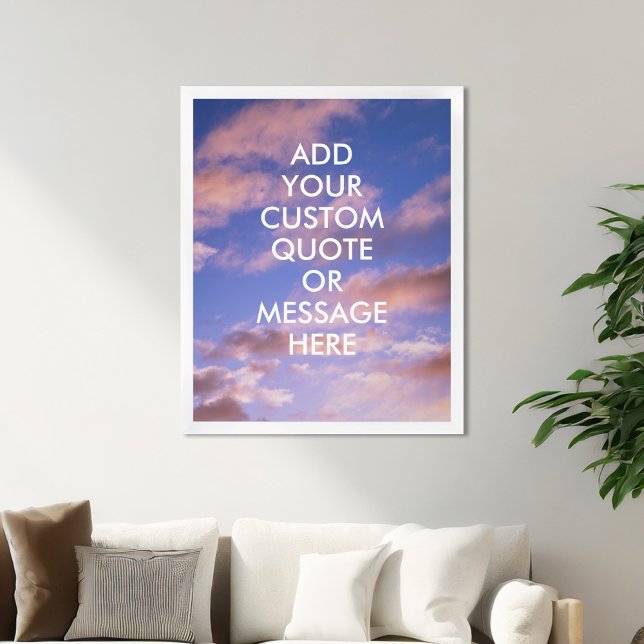 Crie seu próprio poster de citação (Criador carregado)