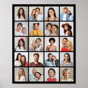 Crie seu próprio Poster de Colagem de Fotos 20