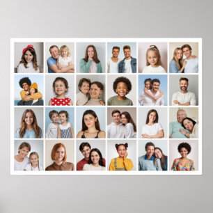 Crie seu próprio Poster de Colagem de Fotos 24