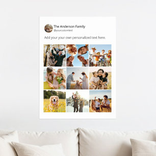 Crie seu próprio Poster de Colagem de Fotos de Míd