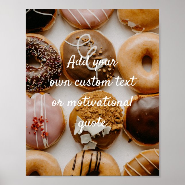 Crie seu próprio Poster de cotação personalizada - (Frente)