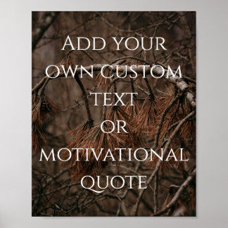 Crie seu próprio Poster de cotação personalizada