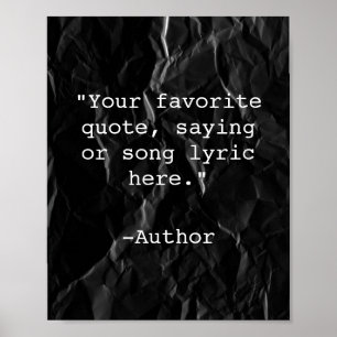 Crie seu próprio Poster de orçamento