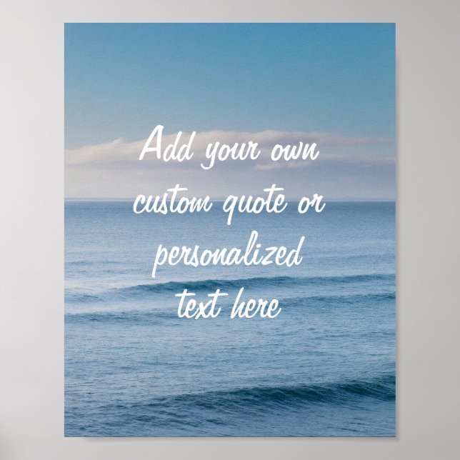 Crie seu próprio Poster de orçamento (Frente)