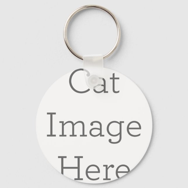 Chaveiro Círculo de Metal, 5,08cm (Frente)