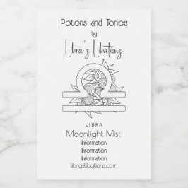 Crie seu próprio preto e branco legante Zodiac