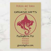 Crie seu próprio Red & Dourado Ganesh