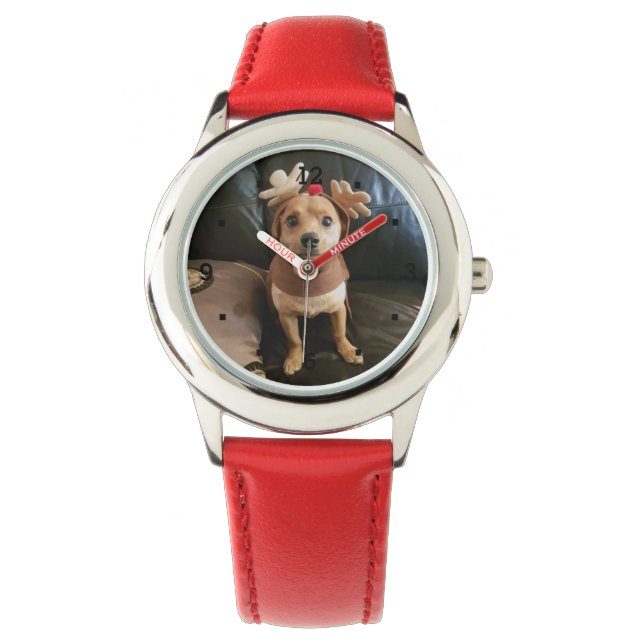 Crie seu próprio relógio de Natal (Frente)