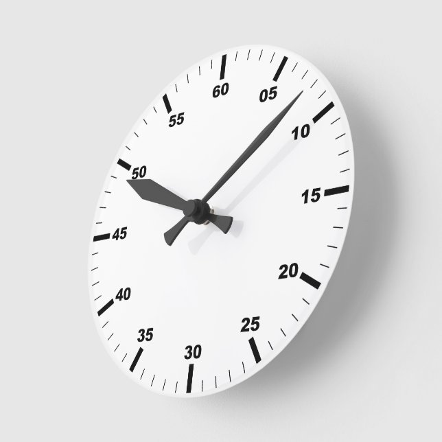 Crie Seu Próprio Relógio De Parede De 8" (Ângulo)