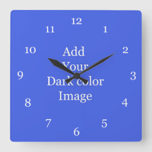 Crie seu próprio relógio de parede de imagem.